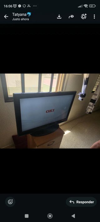 Televisor OKI Negro