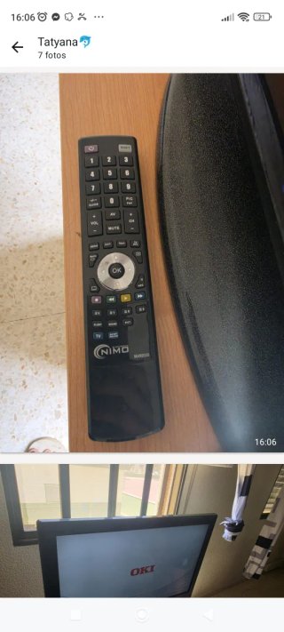 Televisor OKI Negro