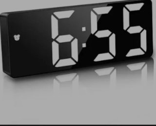Reloj Digital LED Negro