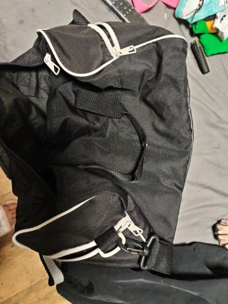 Bolsa de gimnasio Adidas negra