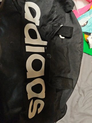 Bolsa de gimnasio Adidas negra
