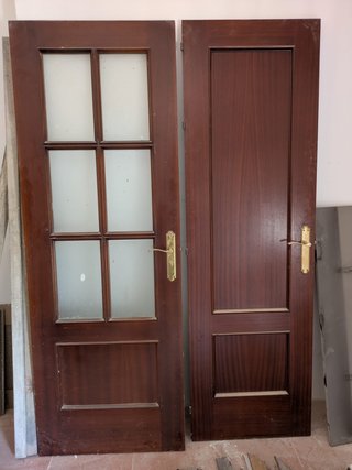 2 Puertas Madera.