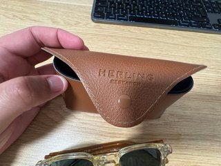 Gafas de sol HERLING marrones y negras