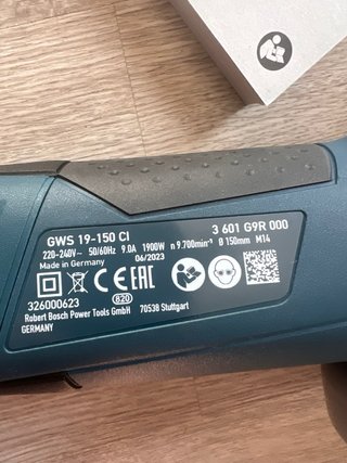 Radial Bosch GWS 19-150 CI 1900W NUEVA