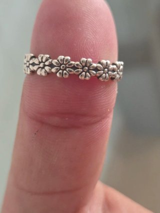 Anillo Sansaru Flores Plata 925 Boho