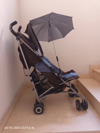 Silla de Paseo Maclaren Marrón y Azul