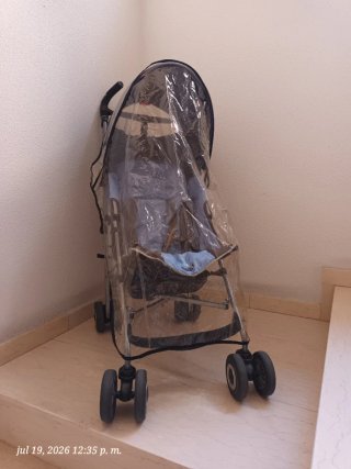 Silla de Paseo Maclaren Marrón y Azul