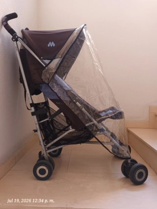Silla de Paseo Maclaren Marrón y Azul