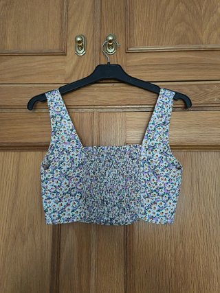 Conjunto dos piezas floral