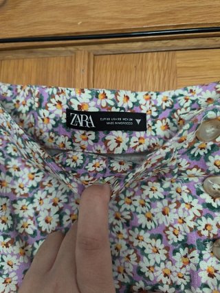 Conjunto dos piezas floral
