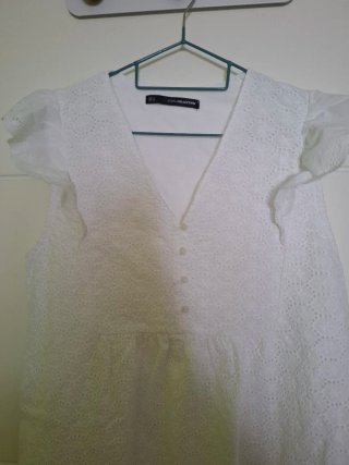 Vestido blanco Sfera T. S