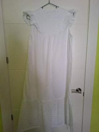 Vestido blanco Sfera T. S