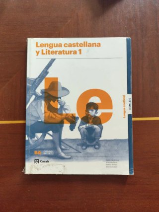 Lengua castellana y Literatura 1 Bachillerato