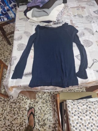 Jersey fino azul