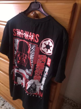 Camiseta Star Wars Darth Vader Negra