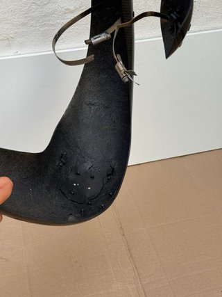 Protector Bufanda Carbono enduro