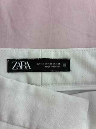 Pantalón de vestir campana blanco