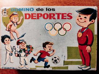 Juego de mesa Domino de los Deportes