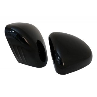 Carcasas de espejo retrovisor en Negro Brillo para