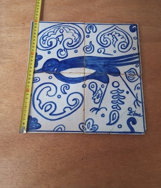4 azulejos ELMA GOLONDRINA