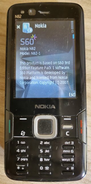Nokia N82 Nero
