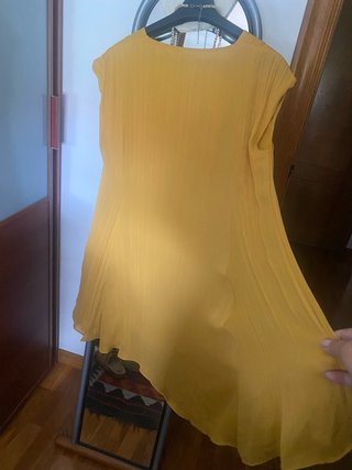 Vestido H&M Amarillo/Naranja Talla 40