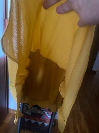 Vestido H&M Amarillo/Naranja Talla 40