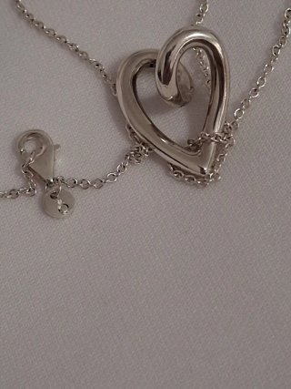 Collar Corazón Pandora Plata