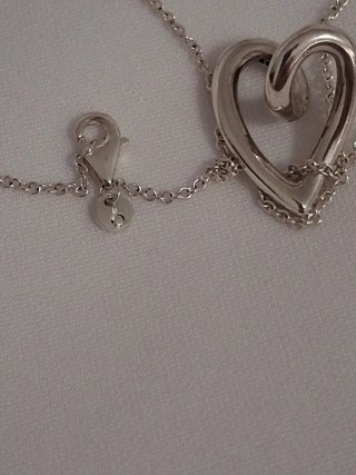 Collar Corazón Pandora Plata