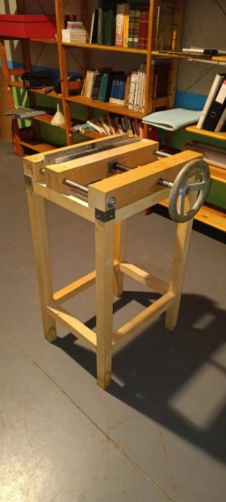 Prensa Manual de Madera