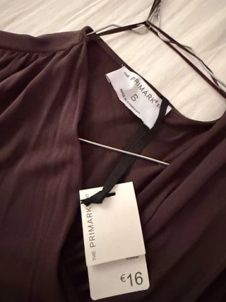 Blusa cruzada manga larga Primark S