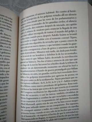 Libro Anatomía de un instante de Javier Cercas