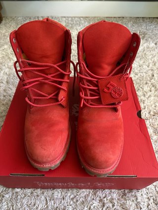 Botas Timberland 50 Aniversario Rojas