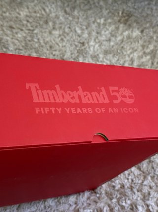 Botas Timberland 50 Aniversario Rojas