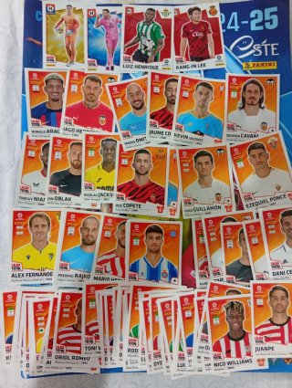 Lote 70 cartas LaLiga Total Panini