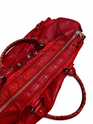 Bolso Balenciaga City Rojo Y2K