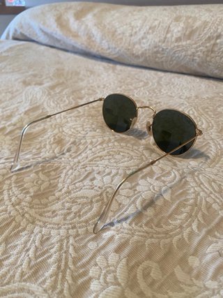 Gafas Ray-Ban Redondas Dorado y Negro