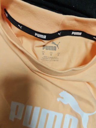 Camiseta sin mangas Puma melocotón