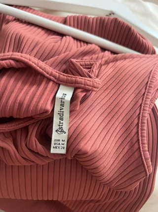 Vestido terracota / rosa viejo
