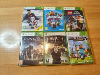 Lote Xbox 360E + 6 Juegos + Accesorios + Skylander