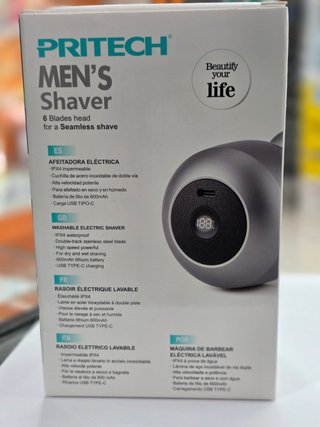 Afeitadora Recargable PRITECH RSM-2430