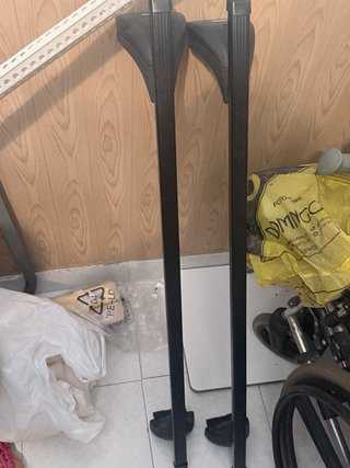 Cofre de techo Norauto con sus palos