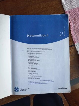 Matemáticas II, 2 Bachillerato, Proyecto Constr...