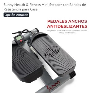 Mini Stepper Sunny con Bandas Elásticas