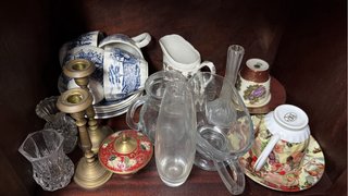Conjunto de varias antiguidades.