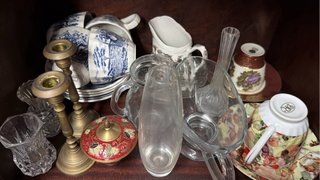 Conjunto de varias antiguidades.
