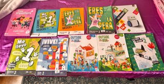 Libros de 1º y 2º de primaria