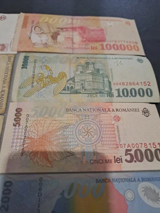 Lote 11 Billetes Rumania  1966-1999