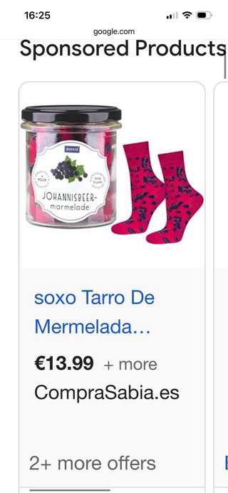 Calcetines SOXO Tarro Arándanos Talla Única