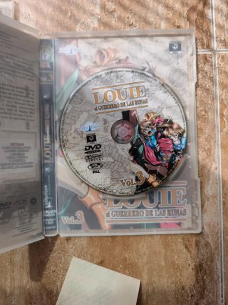 DVD Louie el Guerrero de las Runas Vol. 1-3